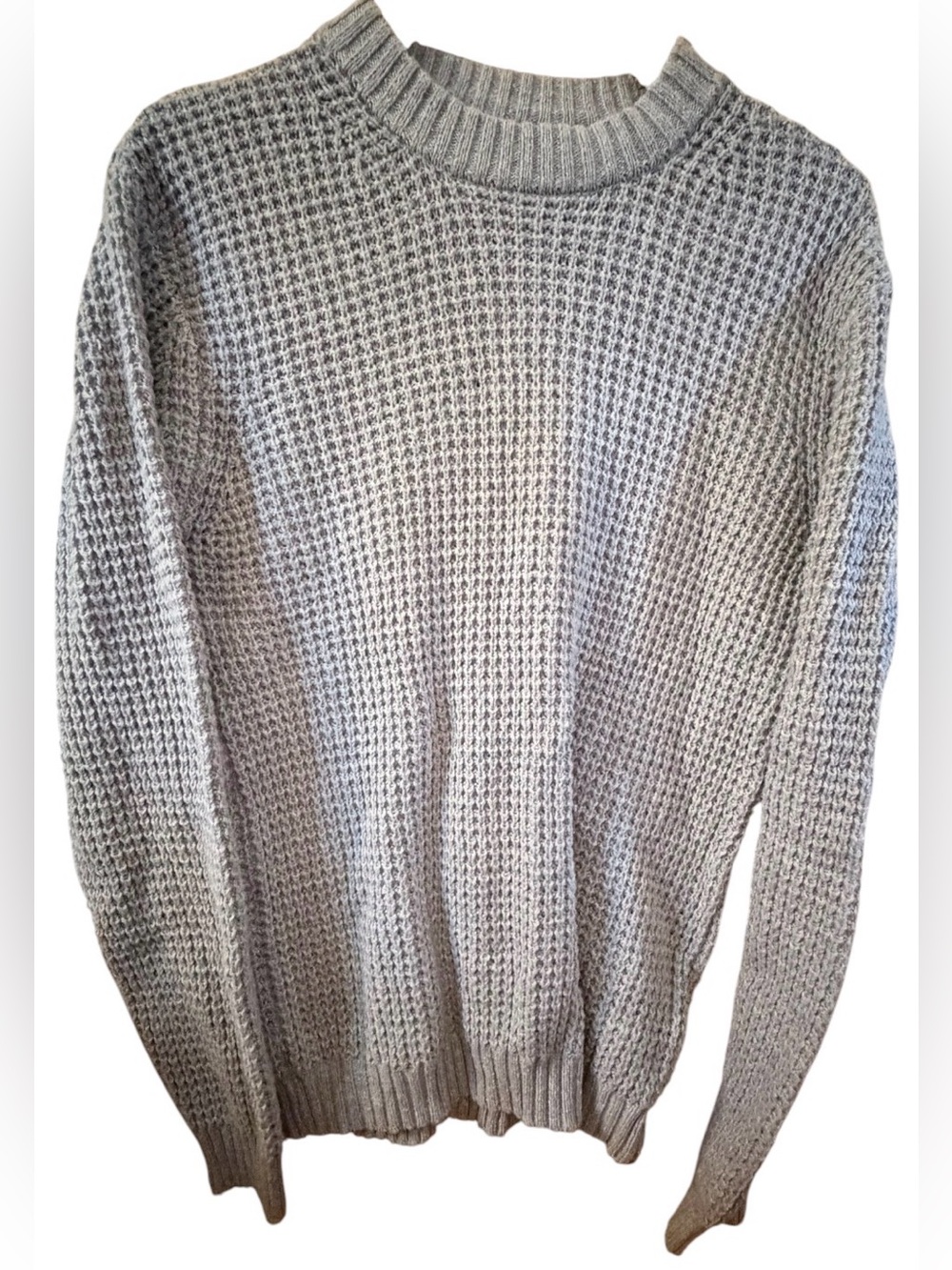 Line of Trade Suffolk Waffle Knit men’s sweater size large